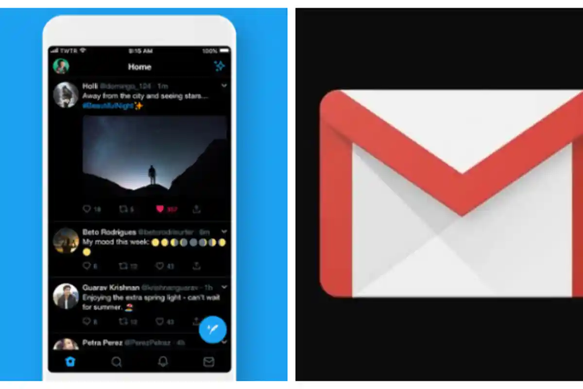 Simak Cara Mudah Aktifkan 'Dark Mode' atau Mode Gelap di Twitter dan Gmail untuk Android dan iOS