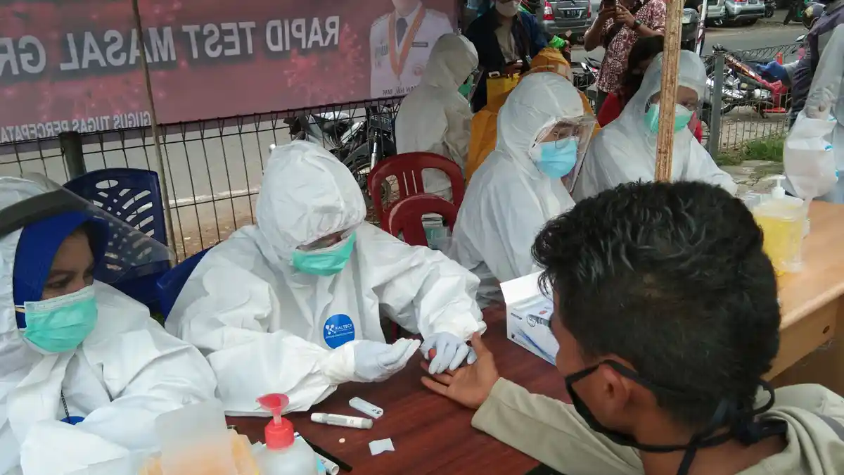 601 Warga Rapid Test, 2 Didapati Reaktif Covid-19