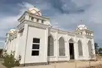 Pembangunan Masjid H Bolly di Kawasan Pelabuhan Kenyamukan Kutai Timur Terus Dikebut
