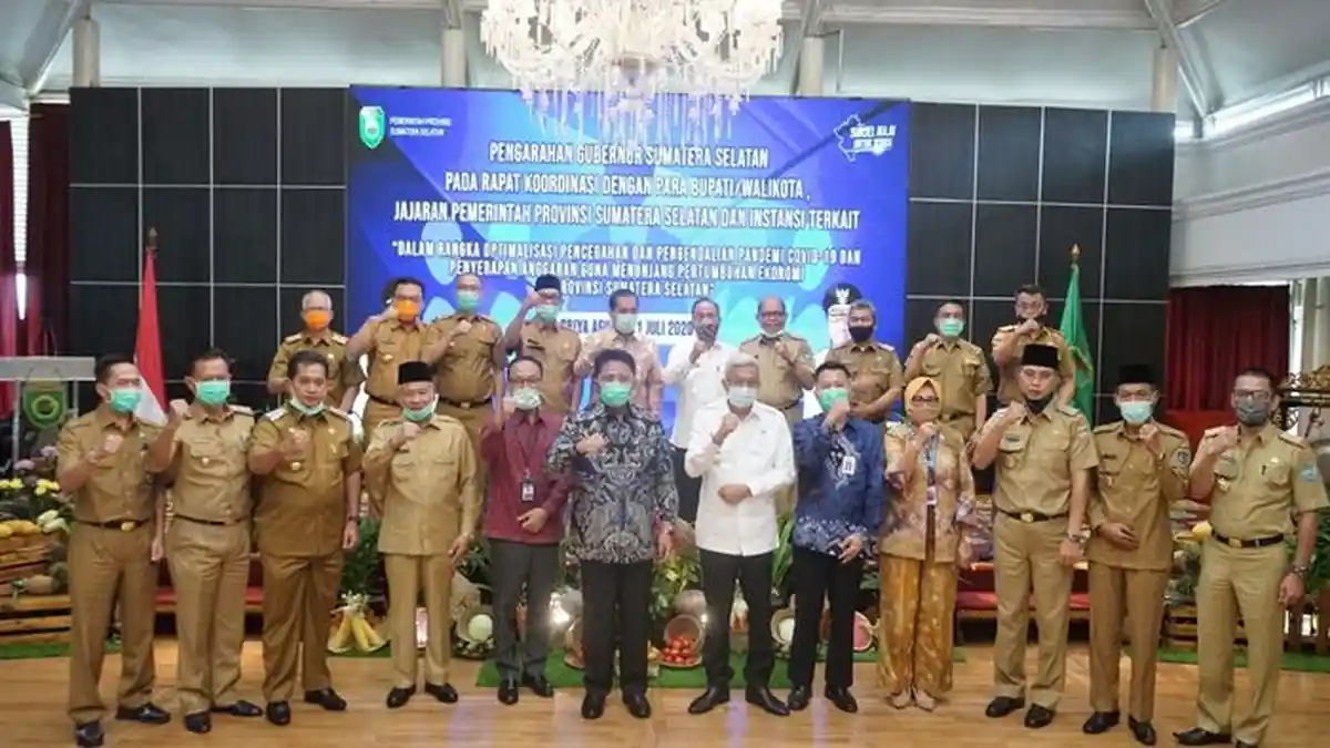 Hasil Ratas dengan Presiden Jokowi, Gubernur Sumsel Herman Deru Langsung Kumpulkan Kepala Daerah