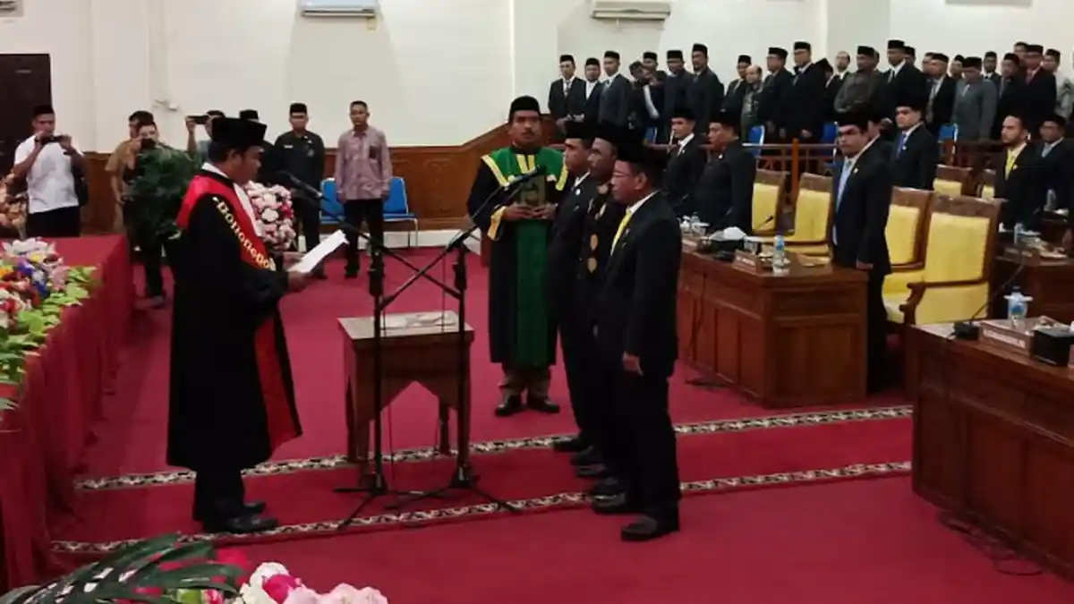 Sah! Samsi Barmi Pimpin DPRK Aceh Barat, Wakil Ketua Ramli SE dan H Kamaruddin