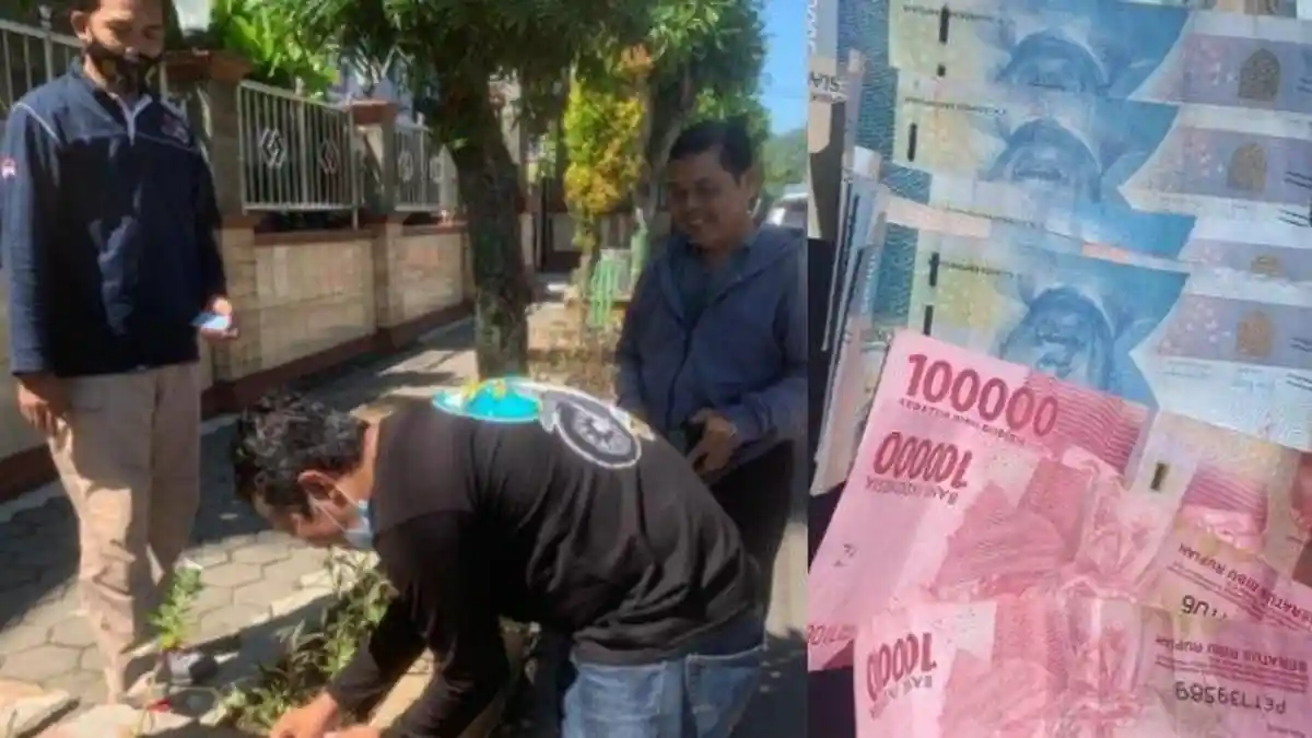 UANG Tak Bertuan, Berhamburan di Jalan Raya: Pecahan Rp50 Ribu dan Rp 100 Ribu