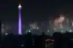 Kembang Api di Monas