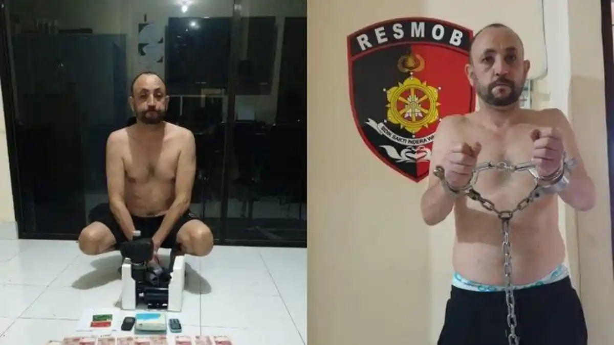 Bule di Bali Diborgol Polisi Setelah  Bobol ATM, Begini Kronologinya hingga Akhirnya Ditangkap