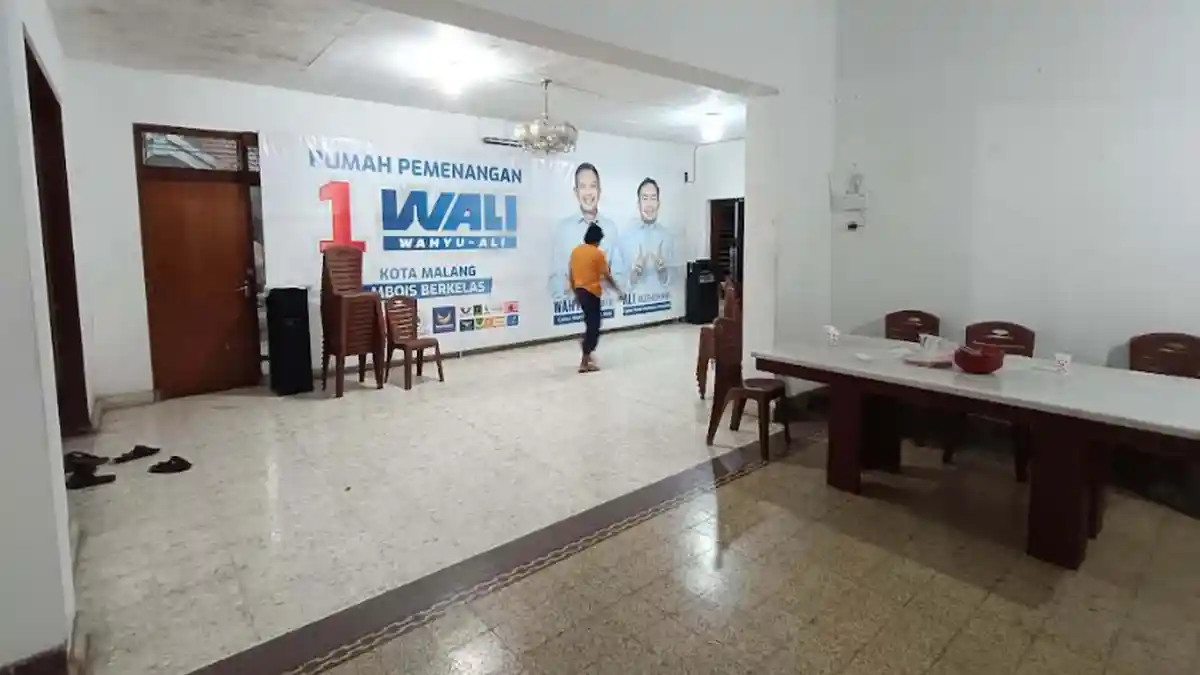 UPDATE Jelang Debat Pilwali Kota Malang 2024 Malam Ini, Posko Wali Masih Lengang