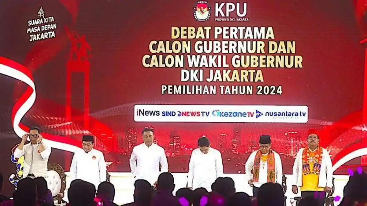 Tema hingga Daftar Nama Panelis Debat Kedua Pilgub Jakarta 2024, Live Malam Ini