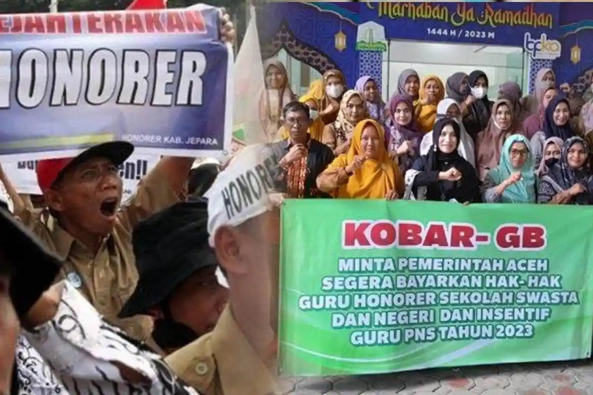 Tenaga Honorer Dihapus pada 28 November 2023, Sebanyak 2.016 Guru Non-ASN di Aceh Belum Terima Gaji
