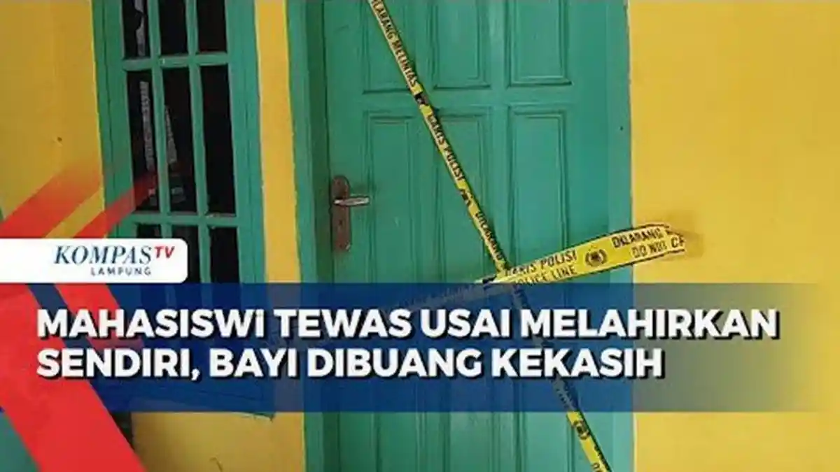 Sosok S, Mahasiswi yang Tewas Melahirkan Sendiri di Kos, Bayinya Dibuang Hidup-hidup oleh Pacarnya