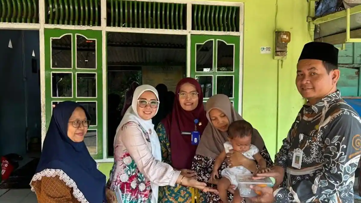 Tekan Angka Stunting, Kelurahan Kunden Blora Salurkan PMT untuk Anak dan Ibu Hamil KEK