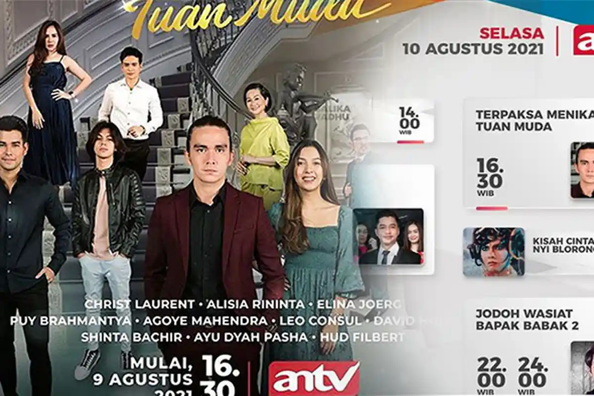ANTV Live Streaming Online Nonton Sinetron Terpaksa Menikahi Tuan Muda ANTV Sekarang, Cek Linknya
