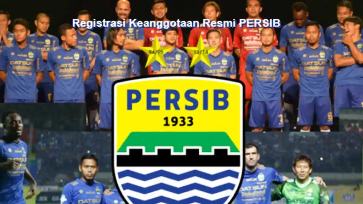Mau Daftar Jadi Member Persib, Ini Cara Daftar Secara Online