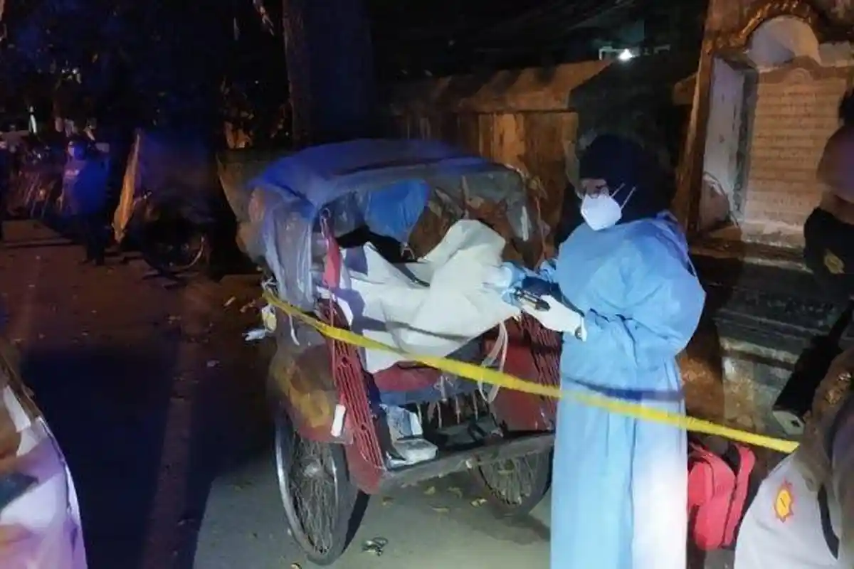 Nasib Kakek dan Nenek Terpapar Corona, Cium Jenazah Anak yang Positif hingga Meninggal di Atas Becak