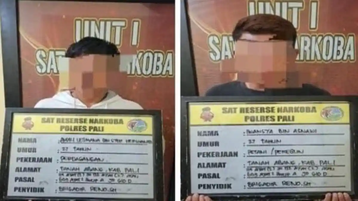 Dua Sekawan Pengedar Narkoba di PALI Tak Berkutik Ditangkap Polisi, Sering Bertransaksi di Ruko