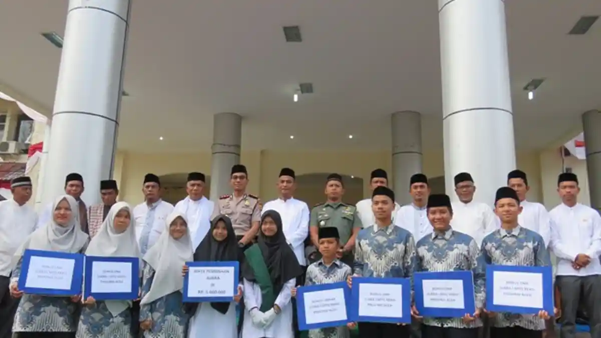 Juara MTQ asal Nagan Raya Dapat Hadiah ONH, Umrah hingga Uang Pembinaan