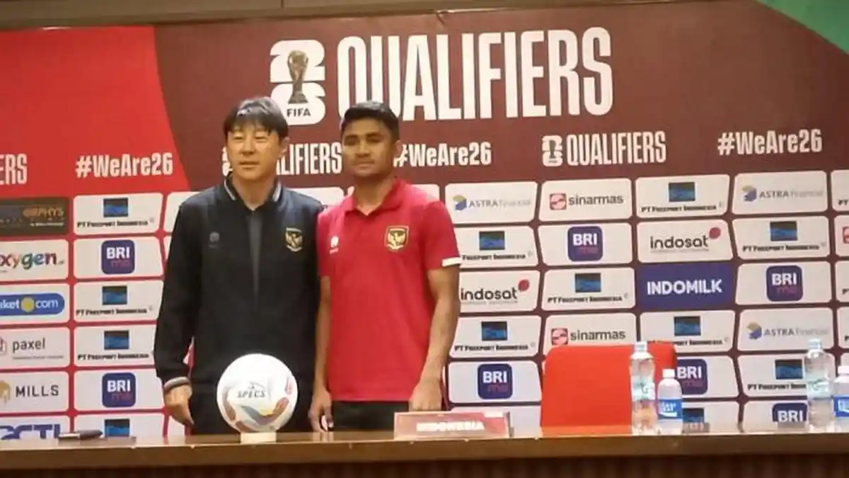 Marselino Ferdinan dan Rafael Struick Absen saat Timnas Jamu Brunei Darussalam
