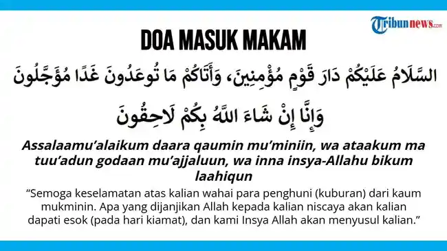 Doa Masuk Makam sesuai Sunah Rasulullah Saw, Memberi Salam ke Ahli Kubur