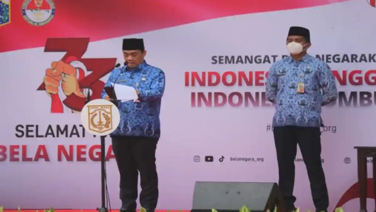 Hari Bela Negara 2021, Riza Patria: Implementasikan Sikap Rela Berkorban demi Bangsa dan Negara