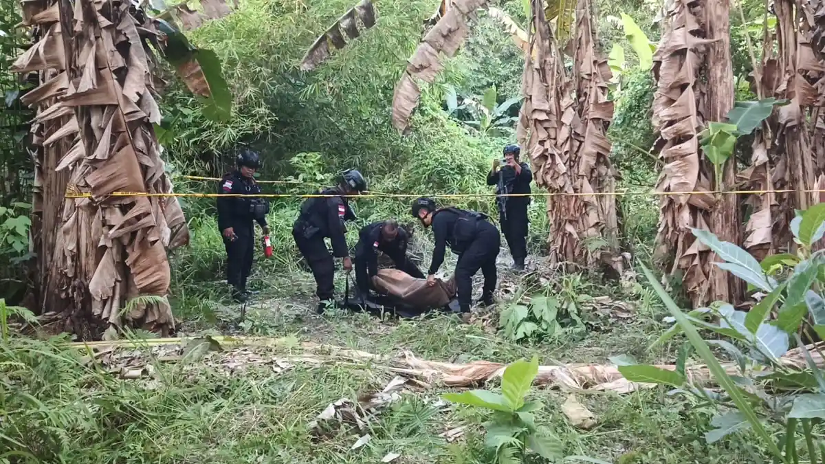 Polisi Amankan Bom Pesawat Sisa Perang Dunia II di Sentani Jayapura