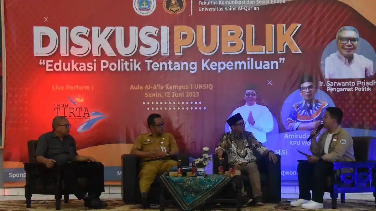 Jelang Pemilu 2024, Mahasiswa Unsiq Wonosobo Ikuti Pendidikan Politik Tentang Kepemiluan