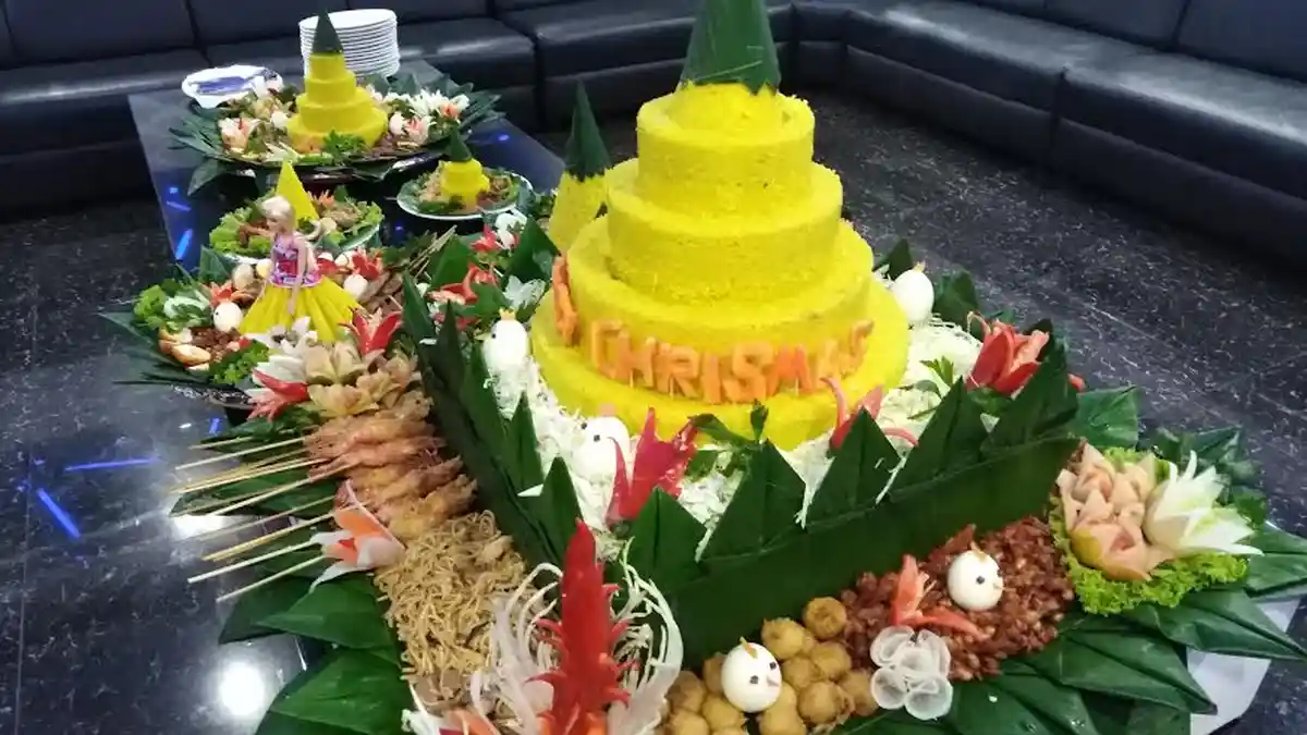 Spesial Natal, Nasi Tumpeng ala Almadera Hotel Mulai Rp 25 Ribu