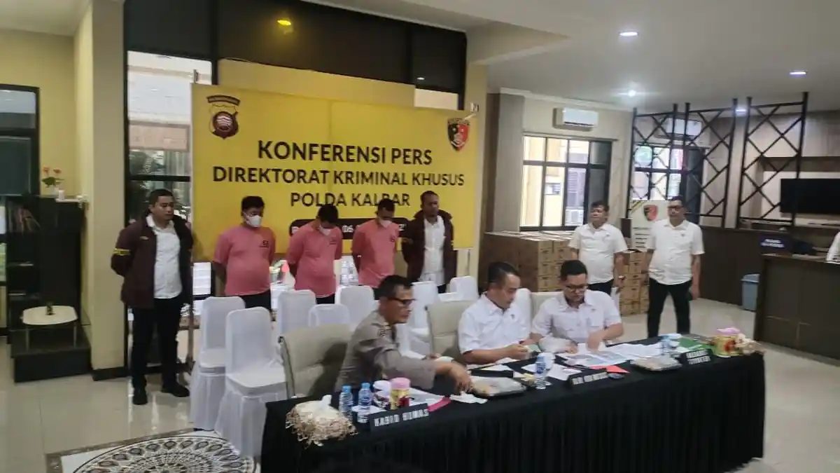 Polda Kalbar Bongkar Jaringan Tambang Ilegal, Temukan Uang Asing & Telusuri Dugaan Keterlibatan WNA