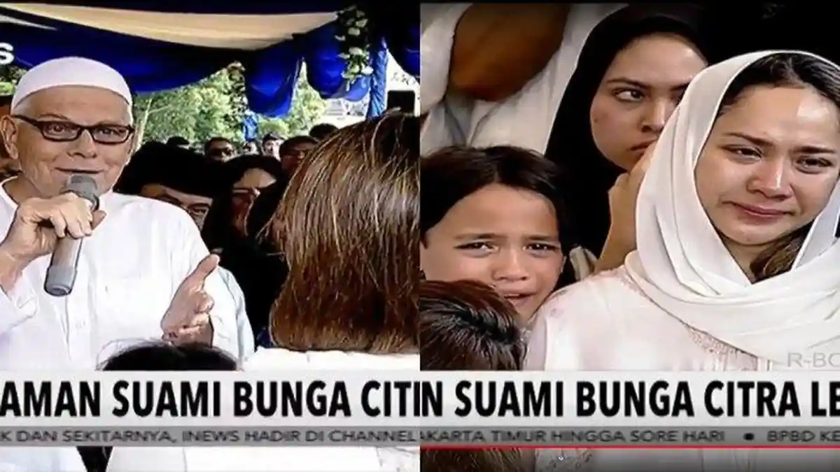 BCL & Noah Menangis saat Ayah Ashraf Sinclair Pidato: Bunga, Terima Kasih Telah Mencintai Anak Kami