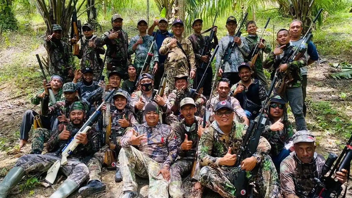 Puluhan Penembak Berburu Hama Tupai di Lhokseumawe