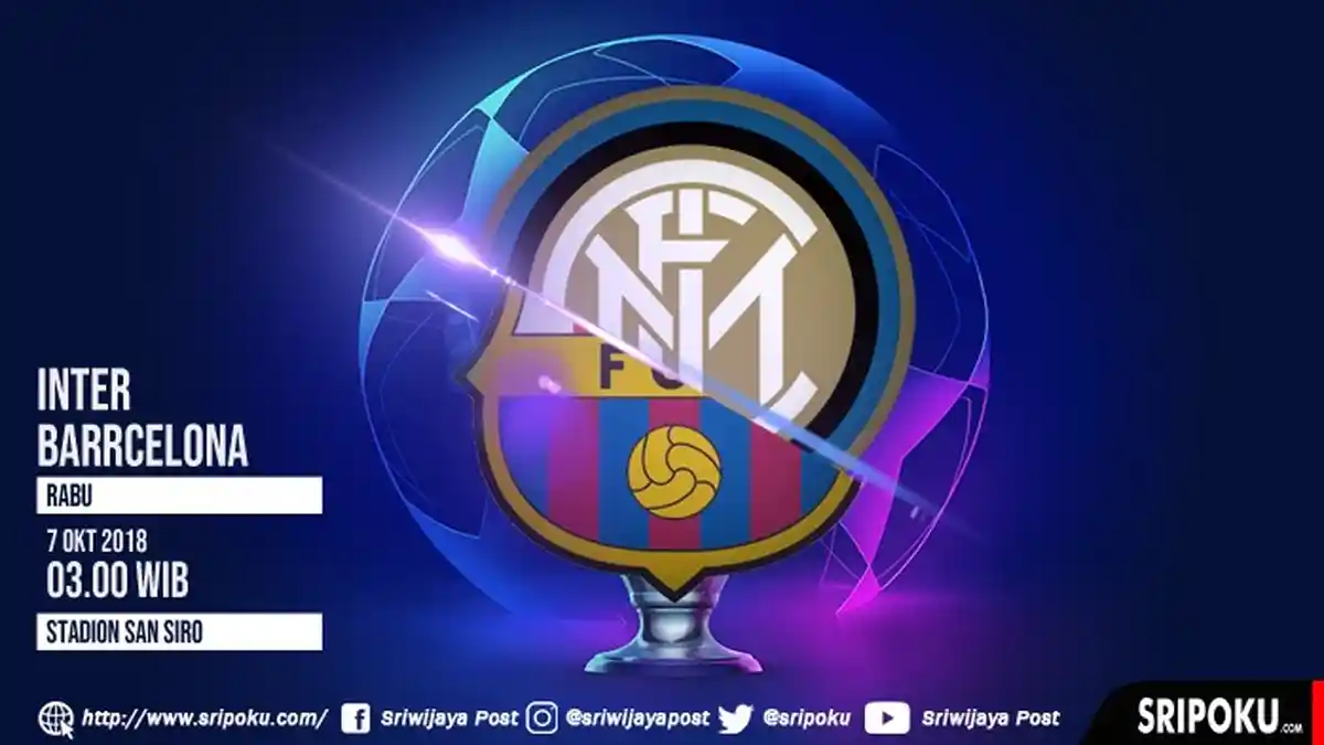Hasil Lengkap Liga Champions - Inter-Barcelona Bermain Main Imbang dengan Skor 1-1