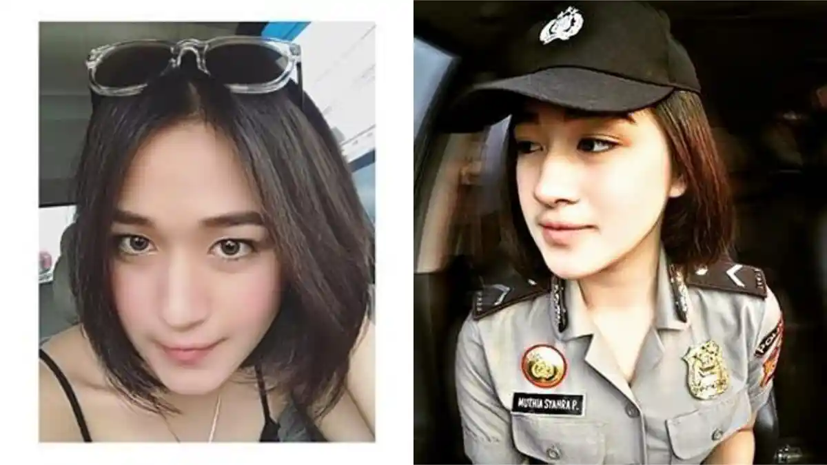 Bagai Idol KPOP, Kecantikan Bripda Muthia Memang Tak Ada Duanya! Sudah Ada yang Punya Belum, ya?