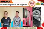 Terbukti Miliki Narkotika Jenis Sabu, Dua Orang Dibekuk Satresnarkoba Polres HSS di Lokasi Berbeda