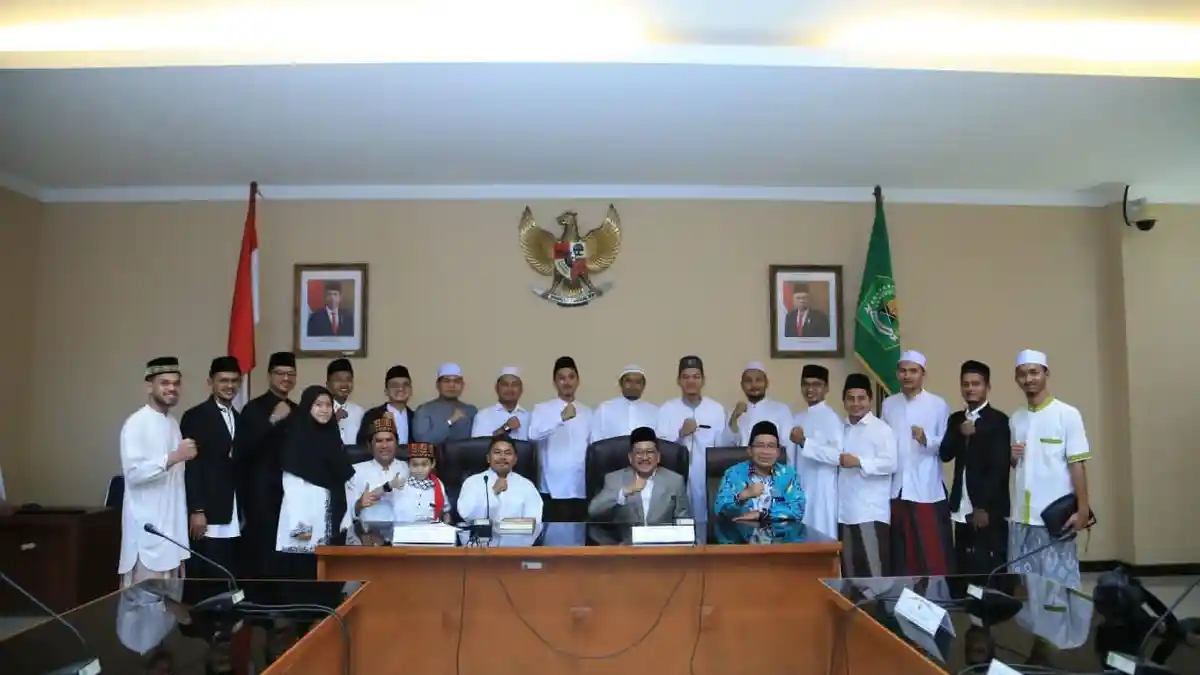 Da’i Muda Aceh Safari Dakwah Ramadhan di Jabodetabek, Lakukan Pertemuan dengan Wamenag RI