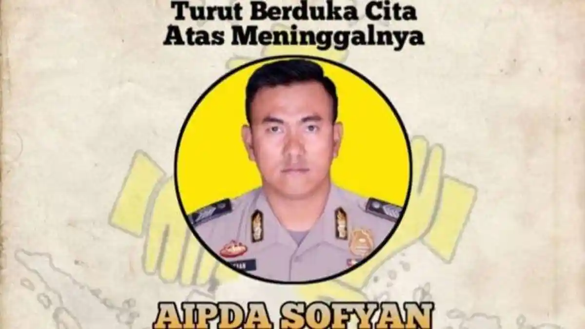 Firasat Keluarga Aiptu Sofyan Polisi Korban Bom di Astana Anyar: Tak enak rasanya pas dia berangkat