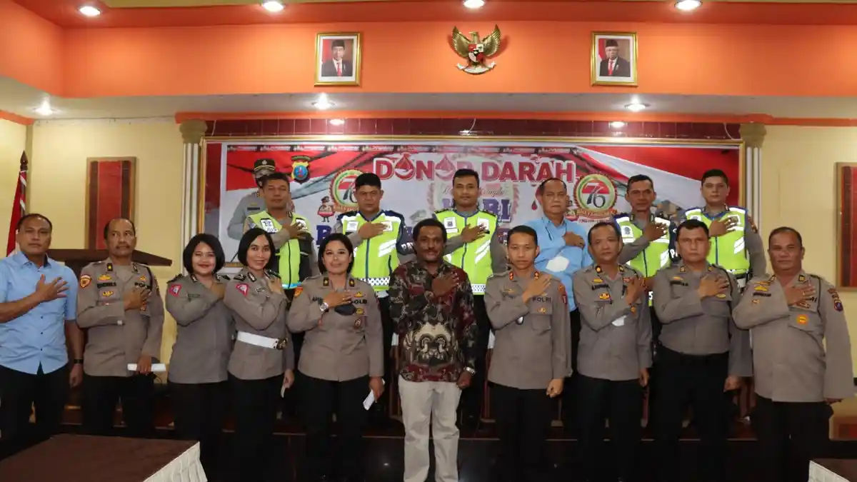 Bentuk Karakter Personel yang Humanis, Kapolres Pematang Siantar Pimpin Binrohtal 