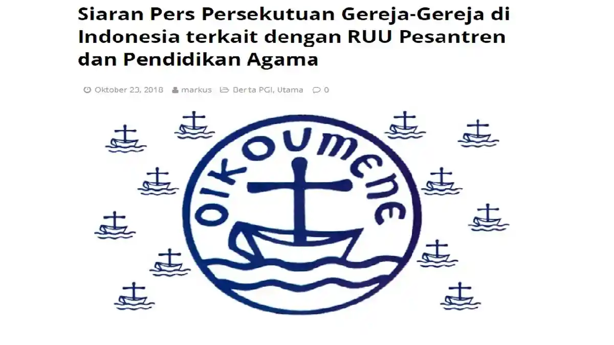 Pesan Paskah PGI 2022: Tak Terpisahkan dari Kasih Allah