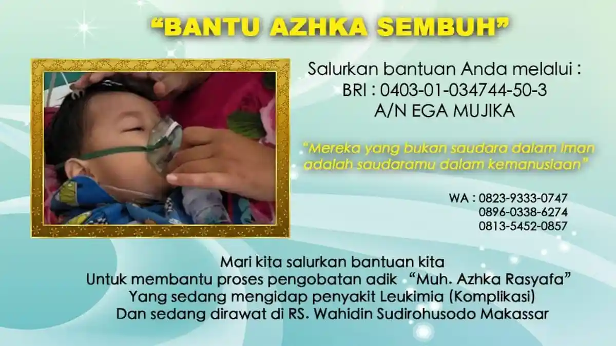 Bayi Idap 4 Penyakit Butuh Uluran Tangan Anda, Dirawat di RSUP Wahidin Makassar - ega345.jpg