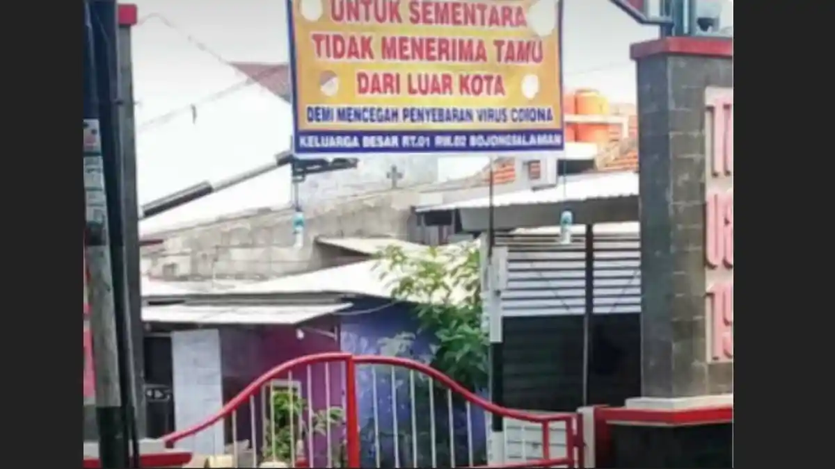 Warga Pusponjolo Semarang Positif Corona, Dijemput Paksa Petugas, Ketua RT: Hoaks, Dia Sadar Diri