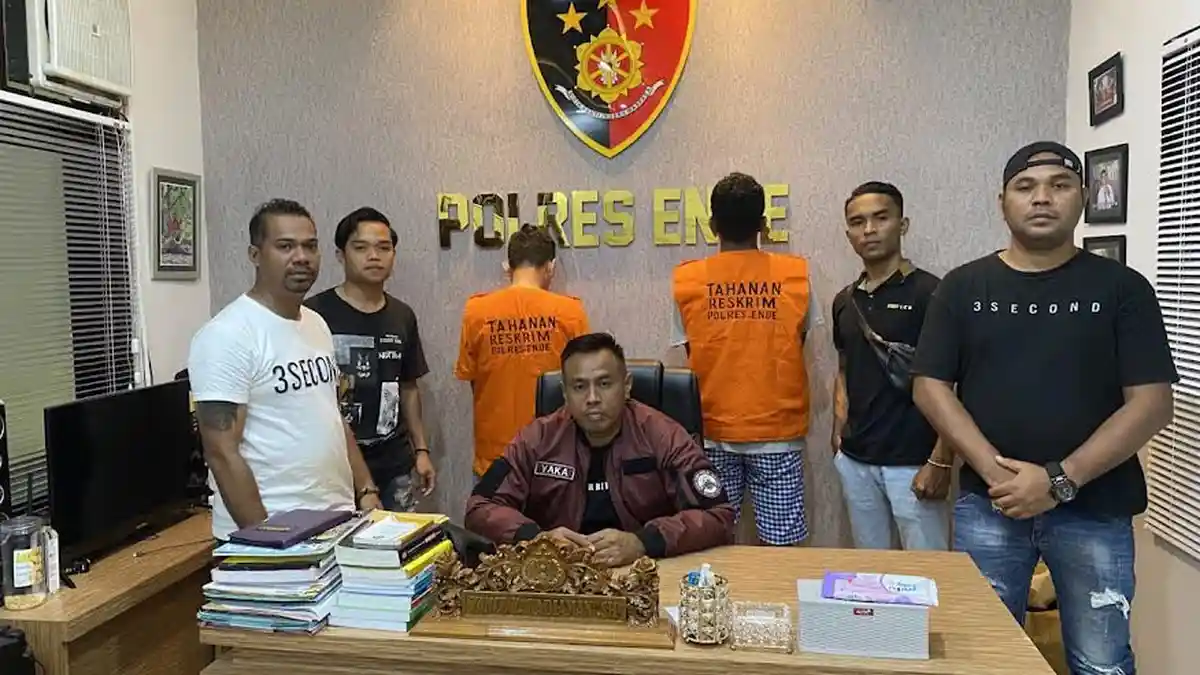 Berhasil Bongkar Jaringan Pencurian Sepeda Motor, Dua Spesialis Dibekuk Buser Polres Ende