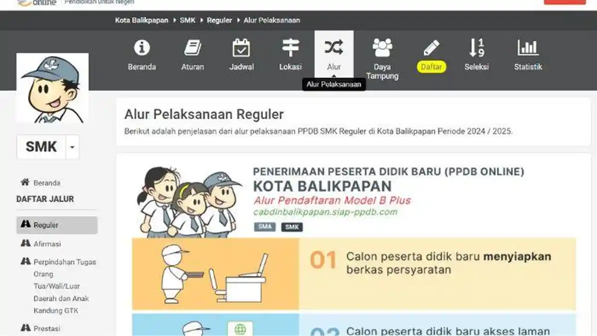 Pengumuman Hasil Akhir PPDB Balikpapan 2024 Jenjang SMA/SMK Sudah Keluar, Cek Linknya Disini