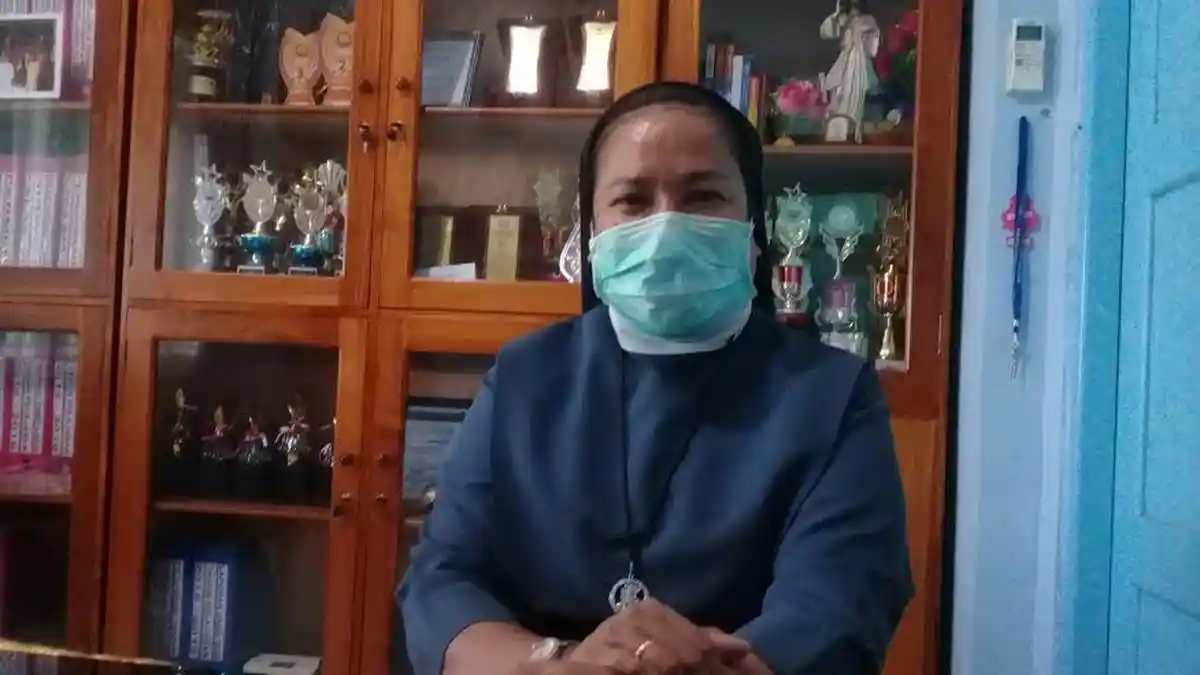 Kepsek SDK Rosa Mystica Sebut Beberapa Siswa Mengikuti Ujian Secara Offline