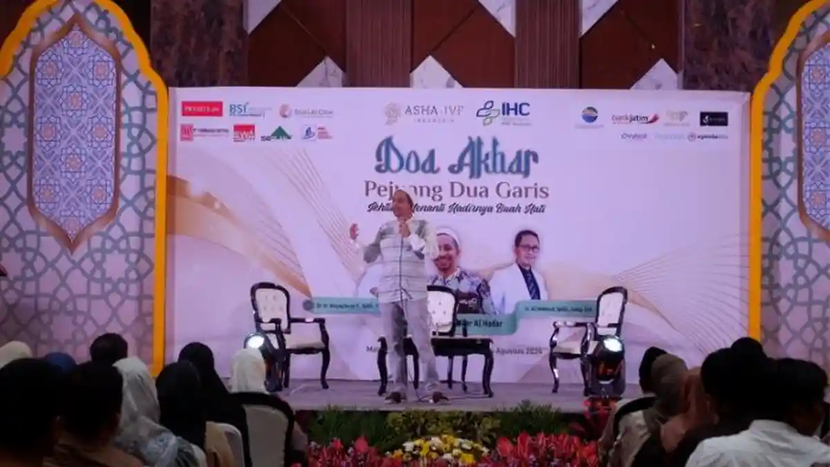 Pesan Habib Jafar di Hadapan Pejuang Dua Garis : Bukan Cepatnya, Tapi Waktu yang Tepat dari Allah