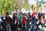 Pendidikan Gelap, Mahasiswa Untad Bawa Ratusan Massa Demo di DPRD Sulteng