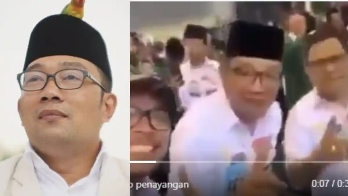 Videonya Acungkan Jari 1 Tuai Polemik, Ridwan Kamil: Saat Itu Tidak di Hari Kerja