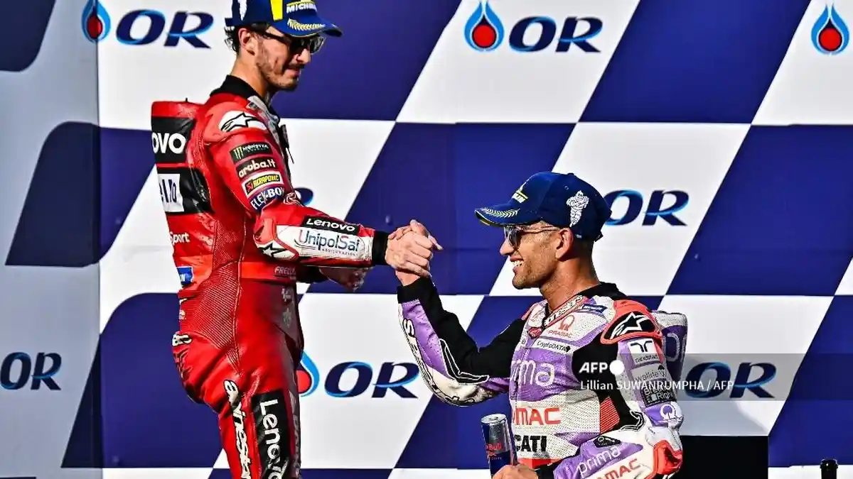 Fakta Juara Dunia MotoGP 2023: Pecco Bagnaia vs Jorge Martin ...