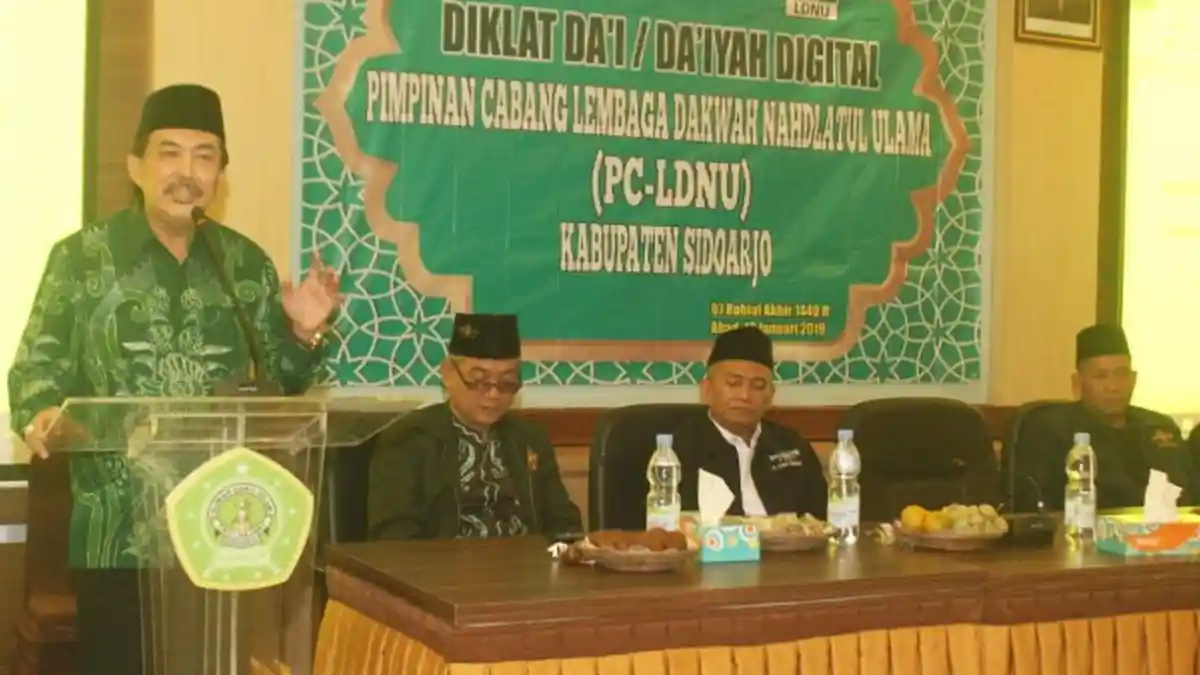Pesan Wabup Nur Ahmad Syaifuddin kepada Peserta Diklat Dai/Daiyah Sidoarjo