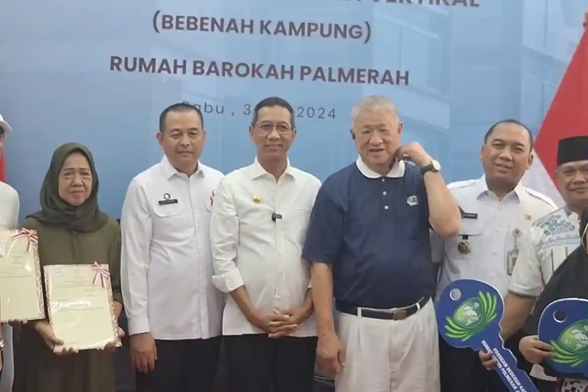 Hadirkan Hunian Layak Bagi Warga Tak Mampu, Heru Janji Bangun Rusun di Palmerah dan Cempaka Putih