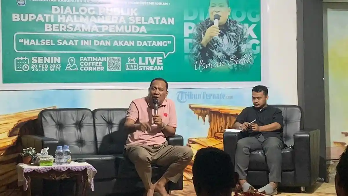 Usman Sidik Coret 31 LSM dari Daftar Penerima Dana Hibah Halmahera Selatan TA 2023