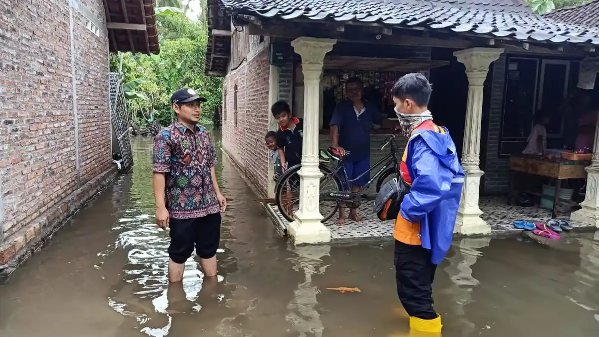 Beberapa Wilayah di Kendal Banjir Karena Sedimentasi Sungai dan Curah Hujan Tinggi