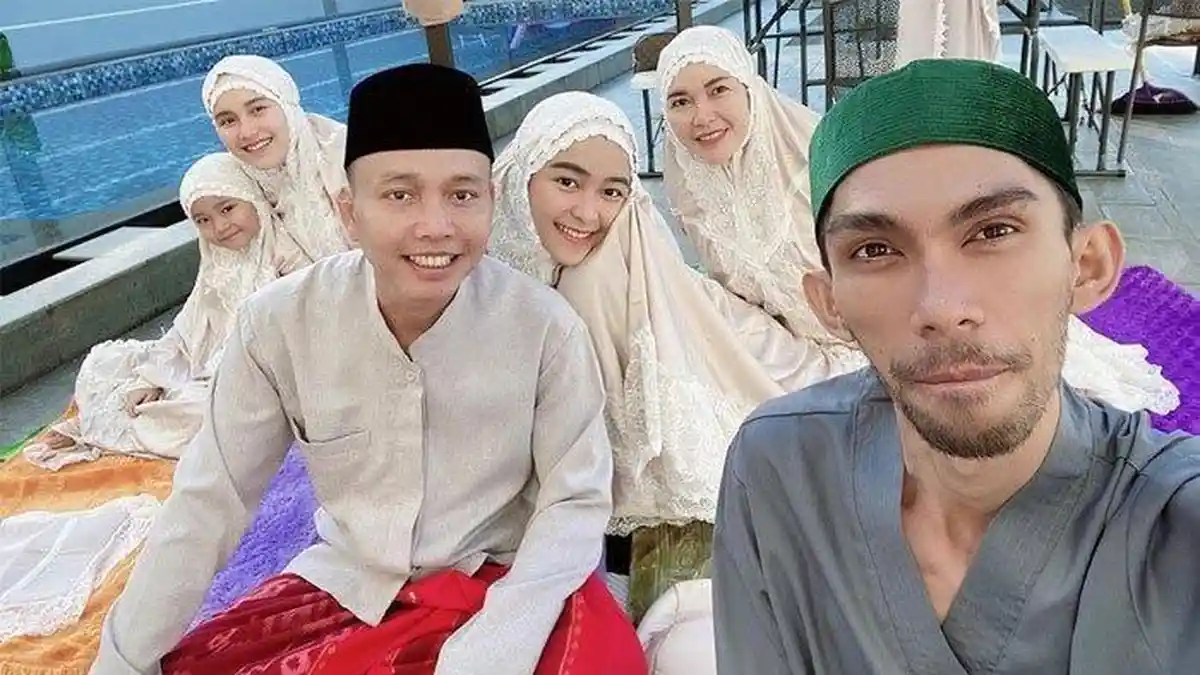 Ayu Ting Ting dan Keluarga Lebaran 2020, Lokasinya Jadi Sorotan