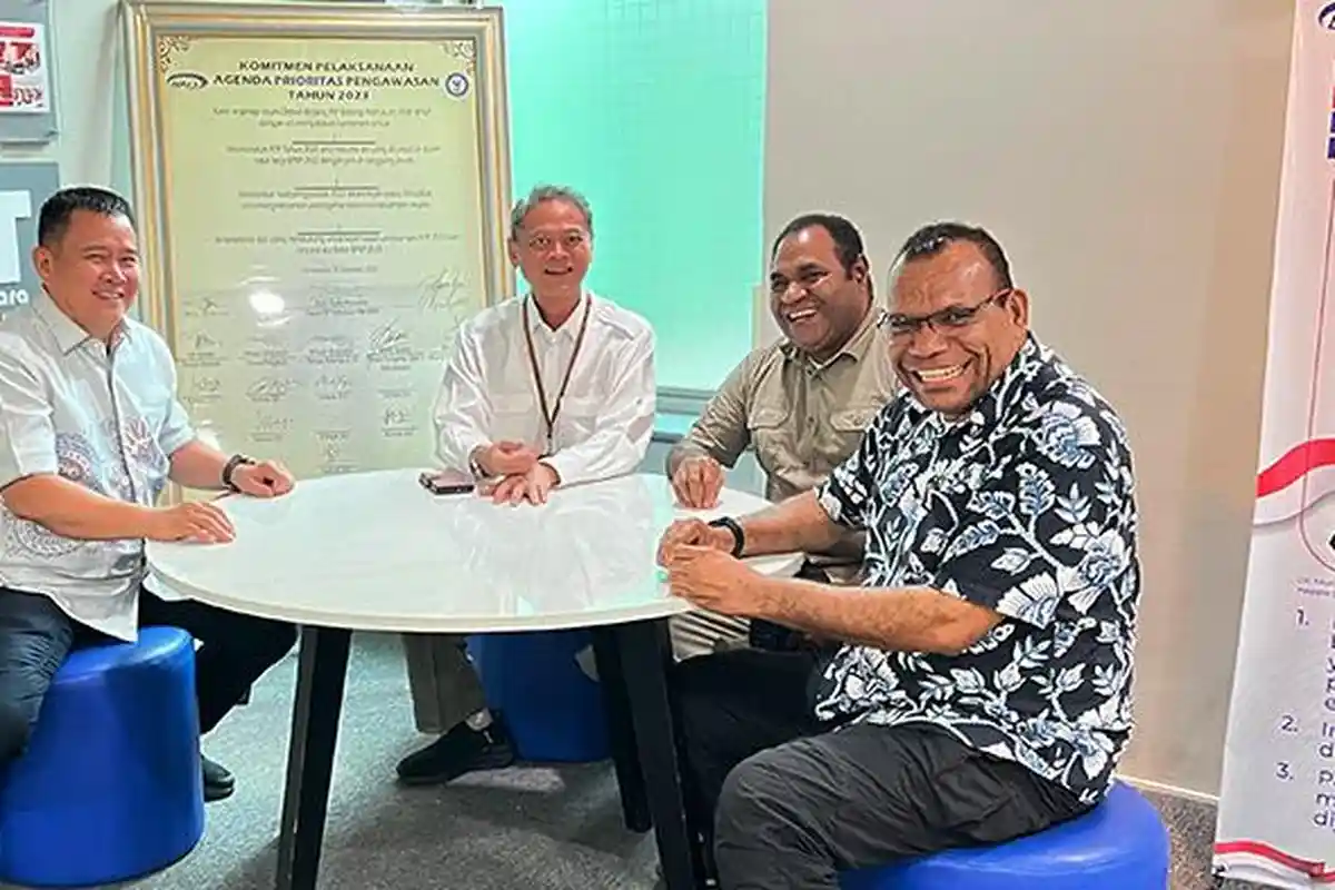 Konsultasi Penerimaan Honorer, Pj Bupati Maybrat Sambangi Kantor BPKP di Jakarta