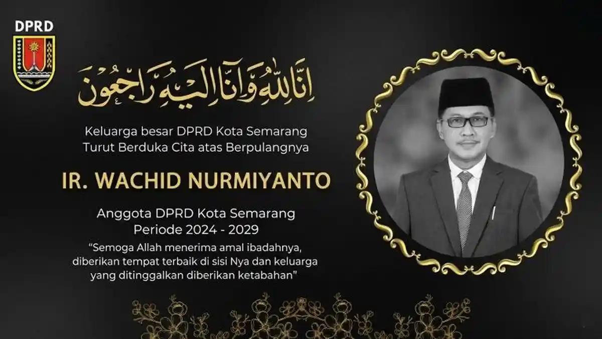 Kabar Duka, Wahid Nurmiyanto DPRD Kota Semarang Meninggal Dunia
